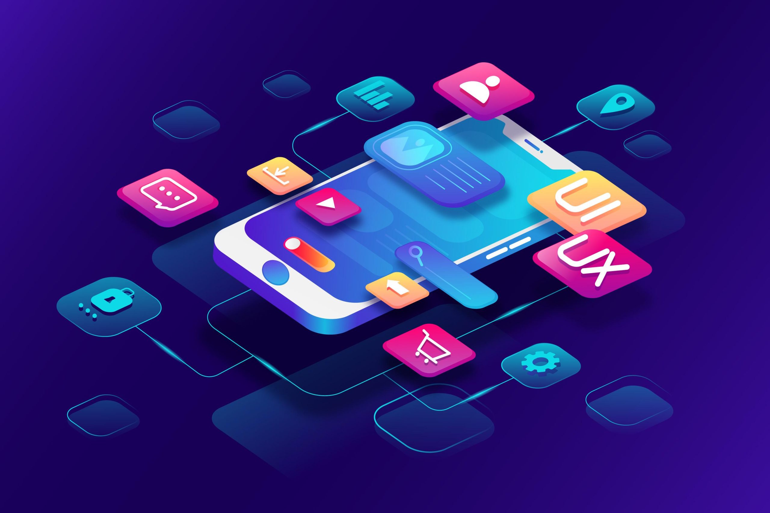 APPS ICONS AND UI UX ERPERIENCE